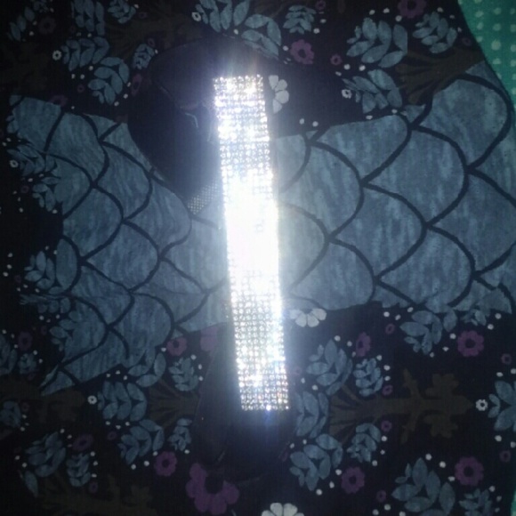 Rhinestone choker