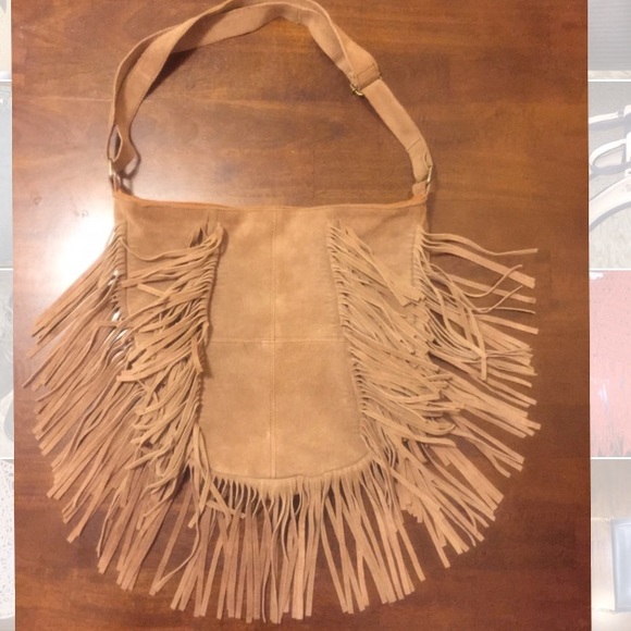 Fringe Suede Bag