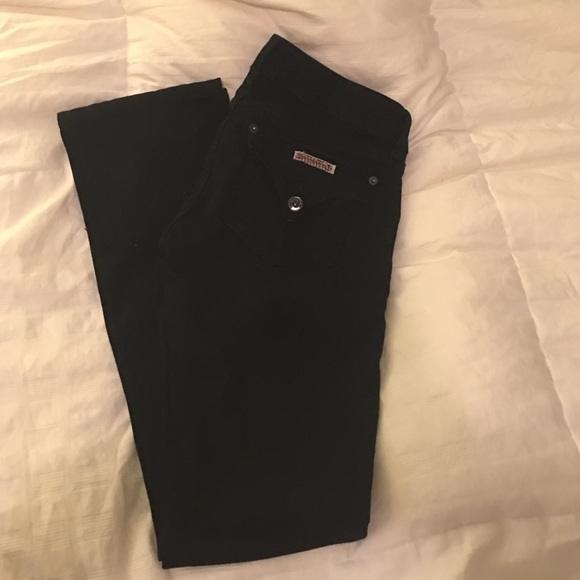 Black Hudson Bootcut Jeans