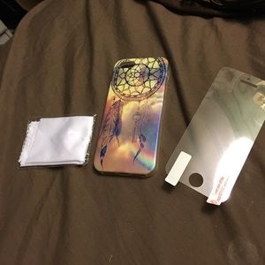 iPhone 5-5s-5SE case and screen protector