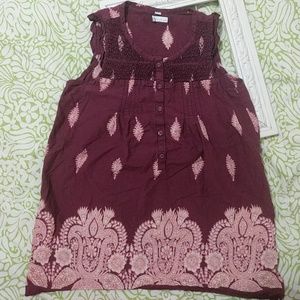 Carling for Girls brick red tank top