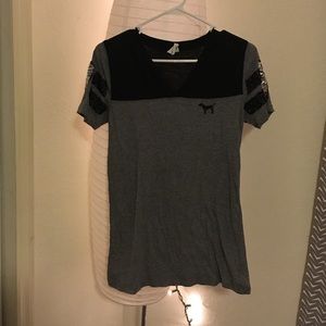 Pink Victoria's Secret top size Large