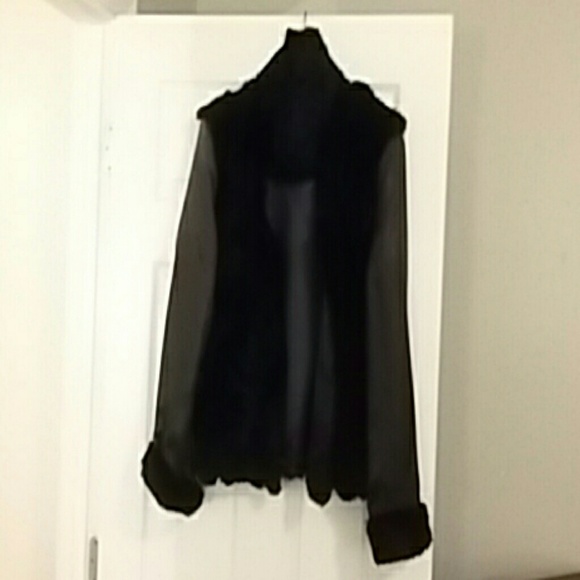 Black rabbit jacket
