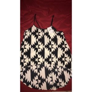 Black and white Nordstrom top