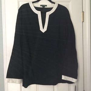 NWT Ralph Lauren Linen Blouse