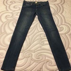 Blue Asphalt Skinny Jeans