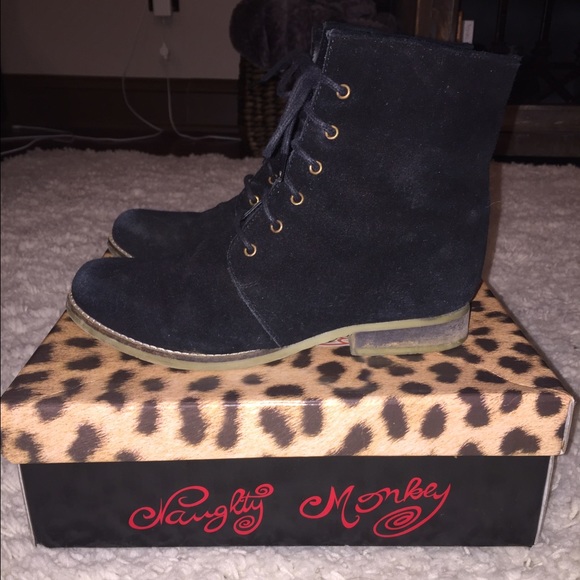 Naughty Monkey suede boots