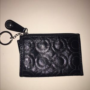 COACH patent leather "C" coin purse!!!!!