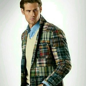 Just Like Dad's! Youth Polo Madras Sports Jacket