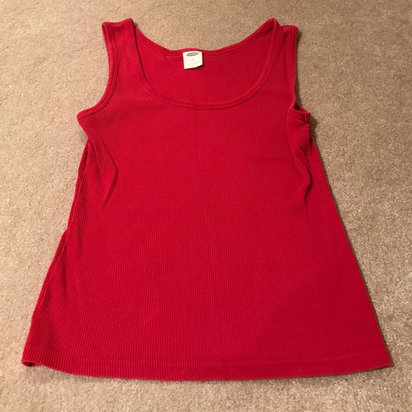Red old Navy M tank top