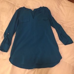 Royal Blue Calvin Klein Tunic