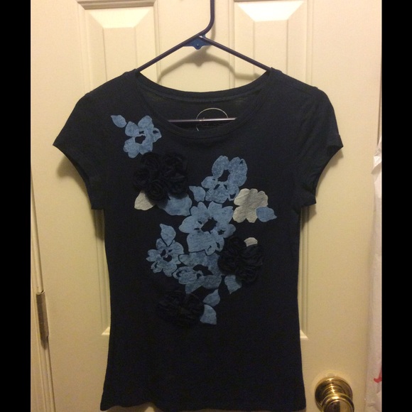 INC Navy Blue Shirt
