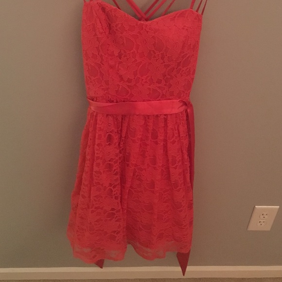 A red/orange dress from Windsor
