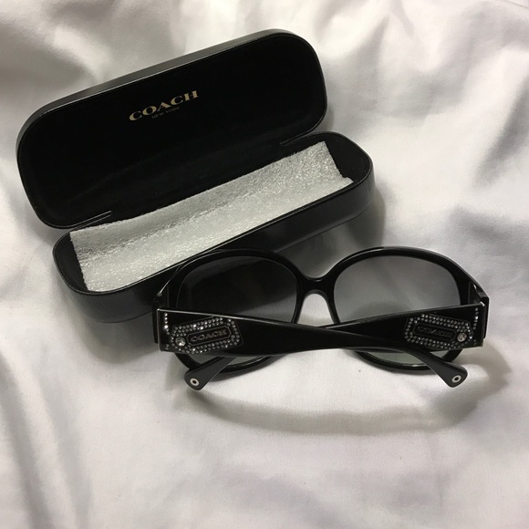 Authentic Coach Black Shades - Picture 1 of 4