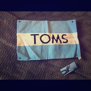 New.. Cotton Toms shoe bag