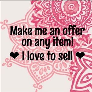 Feel free to make an offer on any of my items!