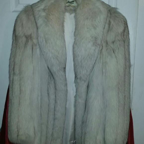 Vintage Fox Fur Coat.