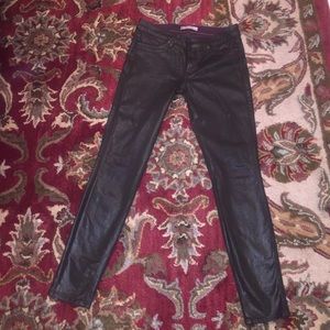 Sale‼️🎉Rich & Skinny Brown Coated Denim Jeans