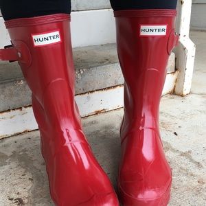 FLASH SALE!! Hunter Rain Boots Size 7