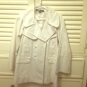 Double breasted pea coat