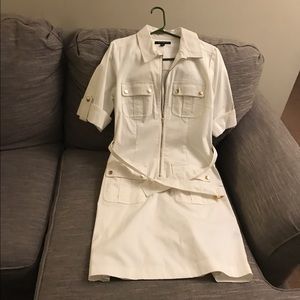 Nice casual style white dress