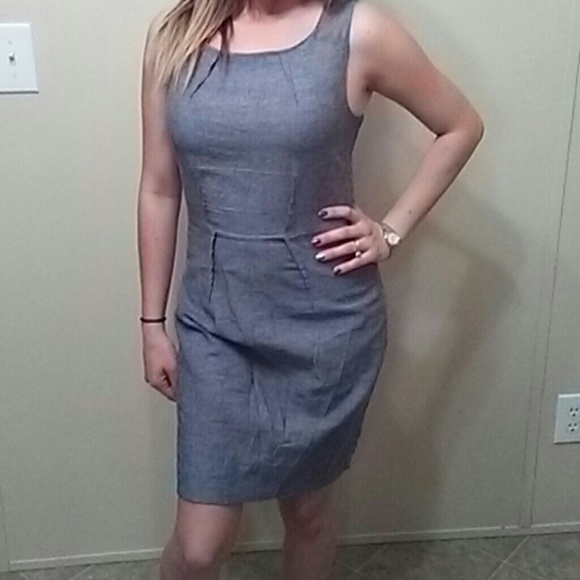 Grey Sheath Dress