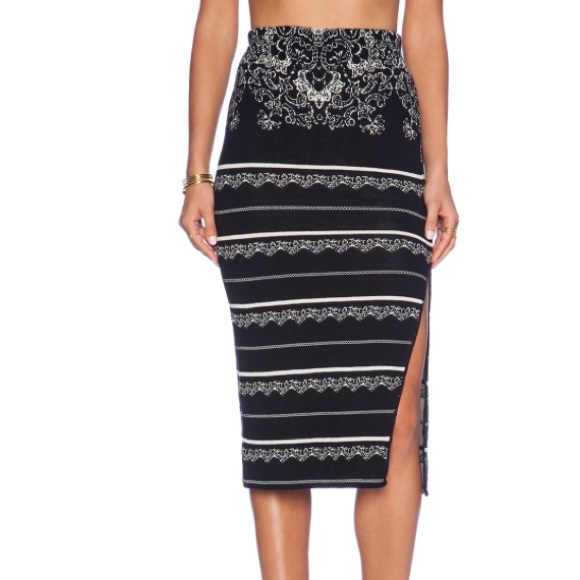 NWT! Free People pencil skirt! - Picture 2 of 3