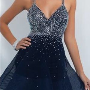 Blush prom short style#10076