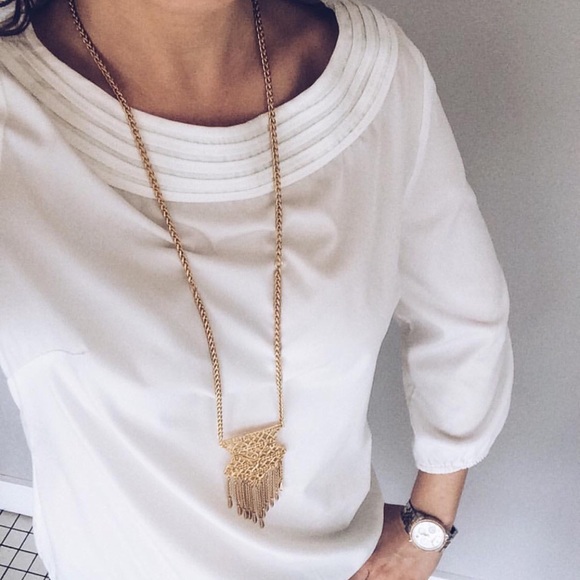 BNWT STELLA & DOT ALILA LACE NECKLACE