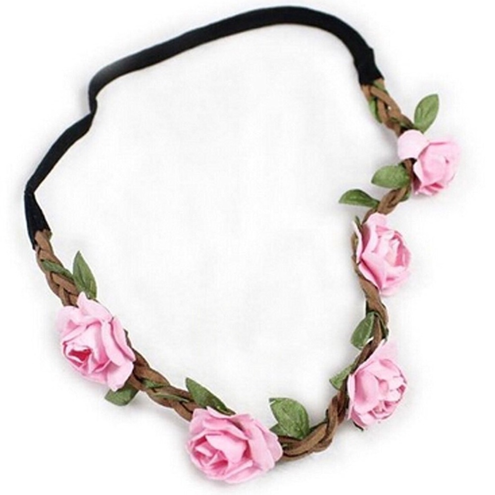 Handmade Rose Crown Headband