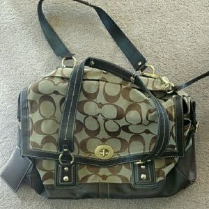 Coach travel bag, authentic