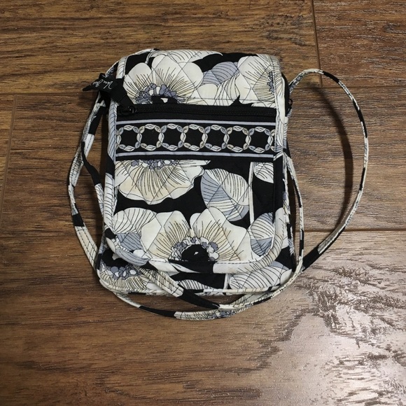 Mini Vera Bradley Camellia pattern Crossbody bag