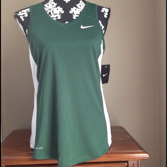 Nike Tops - Nike miler DRI FIT work out racerback tank top