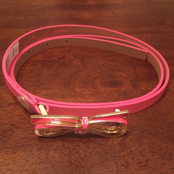Kate spade New York bow buckle belt