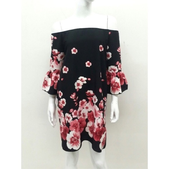 ⏬ Goodbye SALE Off Shoulder Floral Print Dress