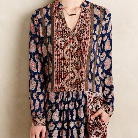 Anthropologie Tiny Paquerette Shirtdress 🦄