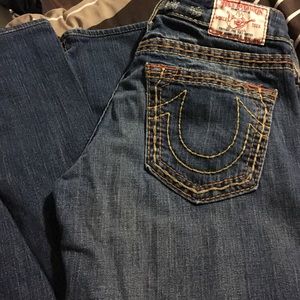 True Religion straight leg jeans