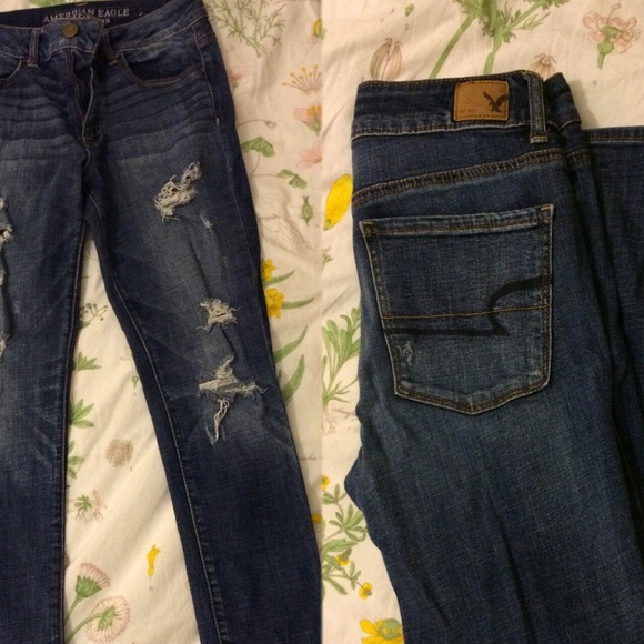 American Eagle high-rise jegging jeans!