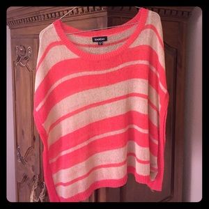 Bebe striped top