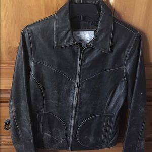 Leather jacket