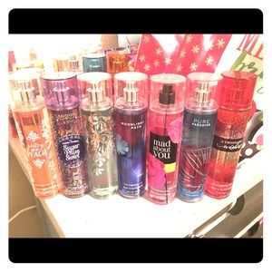 Bath and Body Works Sprays $22 for all
