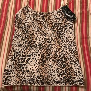 Leopard camisole