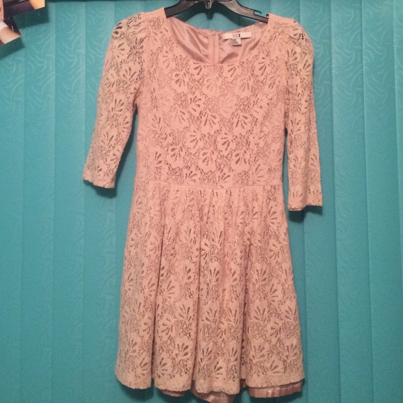 Lace 3/4 Length sleeve dress