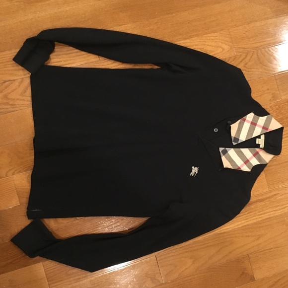 Like New Burberry Brit long sleeve polo