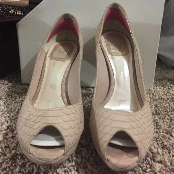 Snake skin Dior heels