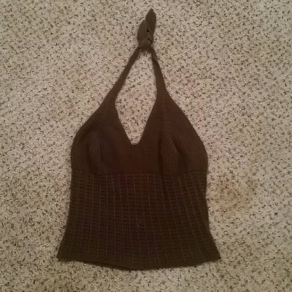 Crochet halter top