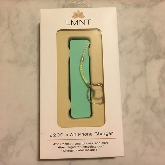 LMNT portable phone charger