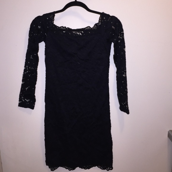 H&M Navy Lace Dress