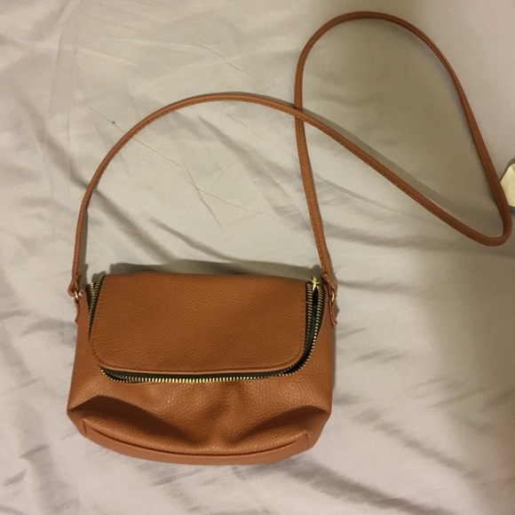Brown Shoulder/crossbody bag H&M