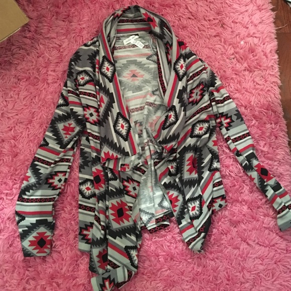 Tribal print sweater